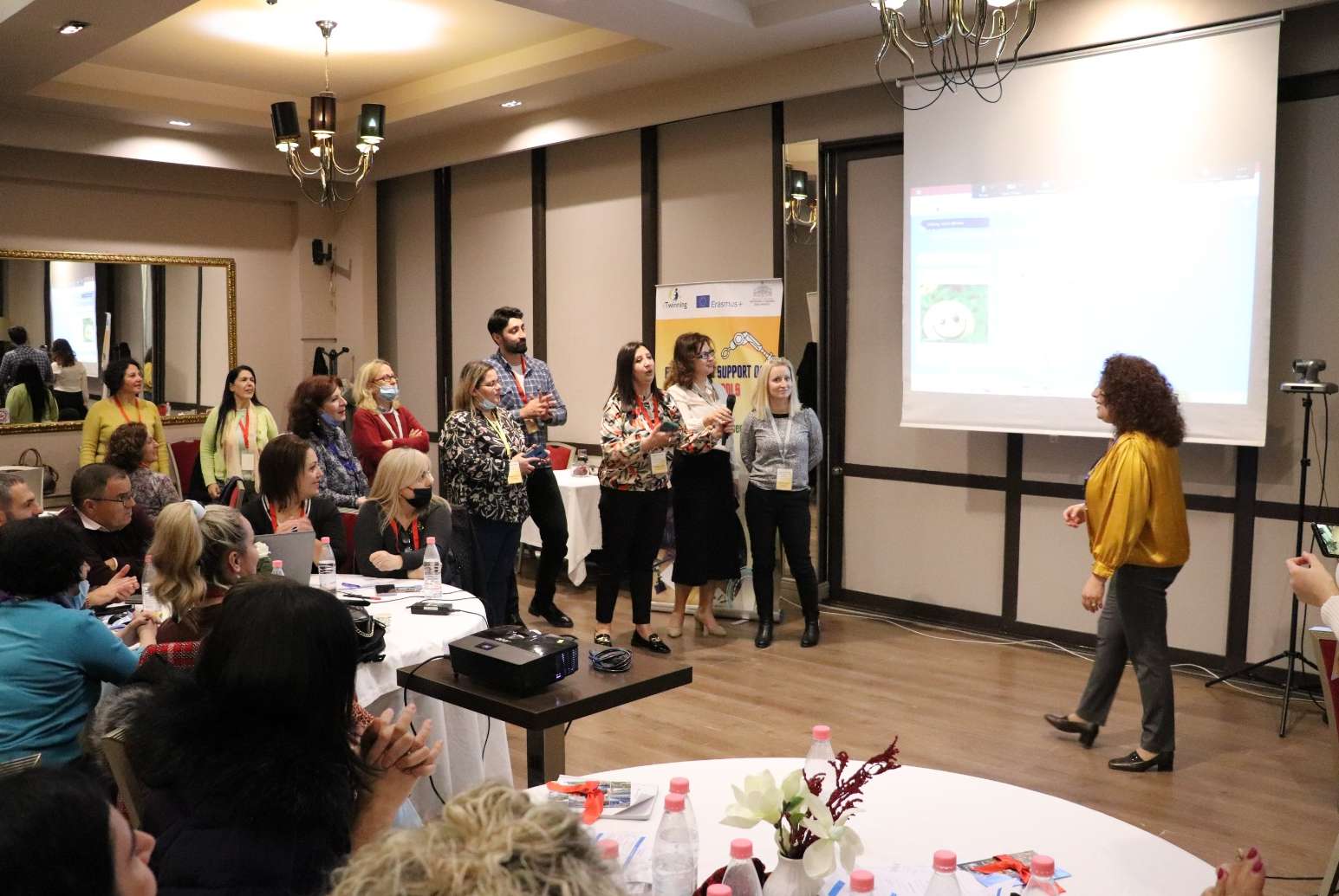 In the frame of eTwinning the competition for participation in local and foreign international  events has been launched.